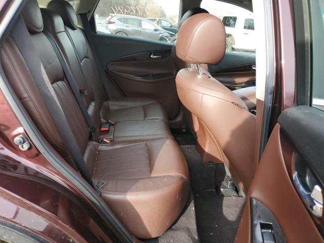 JN1AJ0HR2CM453329 - 2012 INFINITI EX35 BASE Բորդո լուսանկար 10