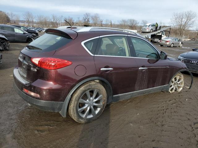 JN1AJ0HR2CM453329 - 2012 INFINITI EX35 BASE Բորդո լուսանկար 3