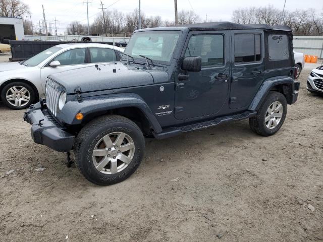 1C4BJWEG5JL837938 - 2018 JEEP WRANGLER U SAHARA GRAY photo 1