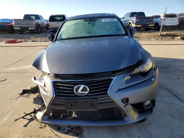 JTHCF1D25E5011775 - 2014 LEXUS IS 250 GRAY photo 5