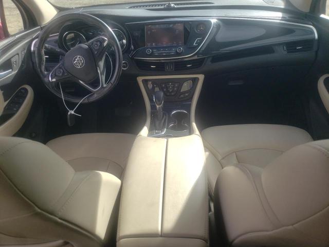 LRBFXDSA9HD080355 - 2017 BUICK ENVISION ESSENCE RED photo 8