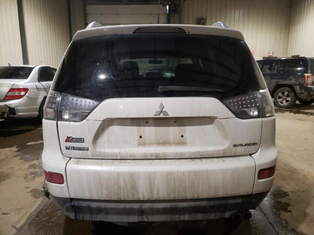 JA4MT41X98Z604692 - 2008 MITSUBISHI OUTLANDER XLS WHITE photo 6