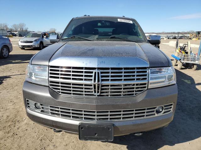 5LMJJ2J59CEL05679 - 2012 LINCOLN NAVIGATOR GRAY photo 5