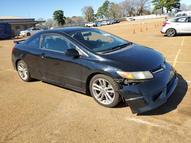 2HGFG21598H708249 - 2008 HONDA CIVIC SI BLACK photo 4