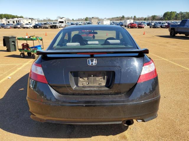 2HGFG21598H708249 - 2008 HONDA CIVIC SI BLACK photo 6