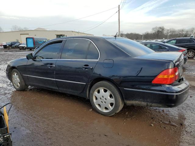 JTHBN30F130119095 - 2003 LEXUS LS 430 BLACK photo 2