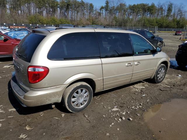 2C8GP64LX5R497619 - 2005 CHRYSLER TOWN & COU LIMITED BEIGE photo 3