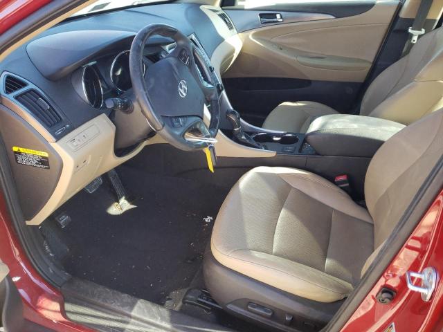 KMHEC4A41CA057680 - 2012 HYUNDAI SONATA HYBRID RED photo 7