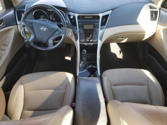 KMHEC4A41CA057680 - 2012 HYUNDAI SONATA HYBRID RED photo 8