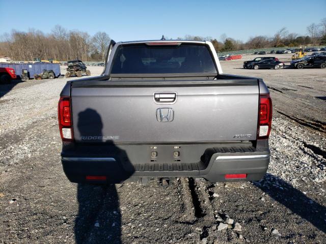 5FPYK3F12LB022898 - 2020 HONDA RIDGELINE SPORT GRAY photo 6