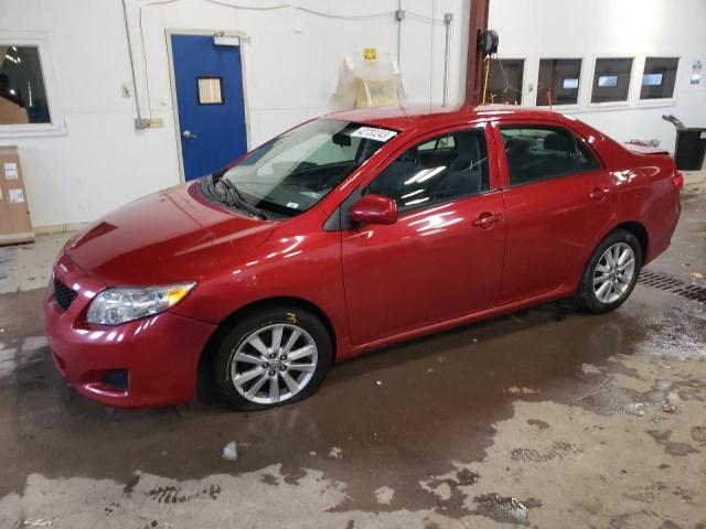 JTDBL40E899033386 - 2009 TOYOTA COROLLA BASE RED photo 1