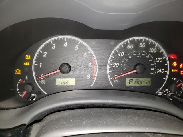 JTDBL40E899033386 - 2009 TOYOTA COROLLA BASE RED photo 9