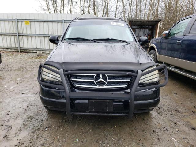 4JGAB54E31A245013 - 2001 MERCEDES-BENZ ML 320 BLACK photo 5