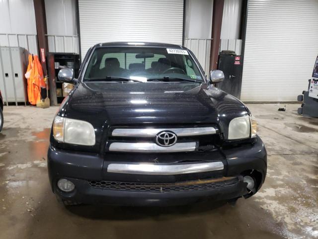 5TBRT34146S478455 - 2006 TOYOTA TUNDRA ACCESS CAB SR5 BLACK photo 5