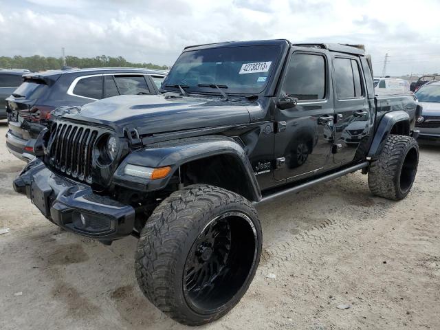 1C6HJTFG6NL131159 - 2022 JEEP GLADIATOR OVERLAND BLACK photo 1