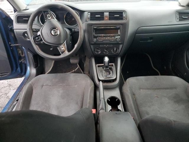 3VW2K7AJ3FM350289 - 2015 VOLKSWAGEN JETTA BASE Կապույտ լուսանկար 8