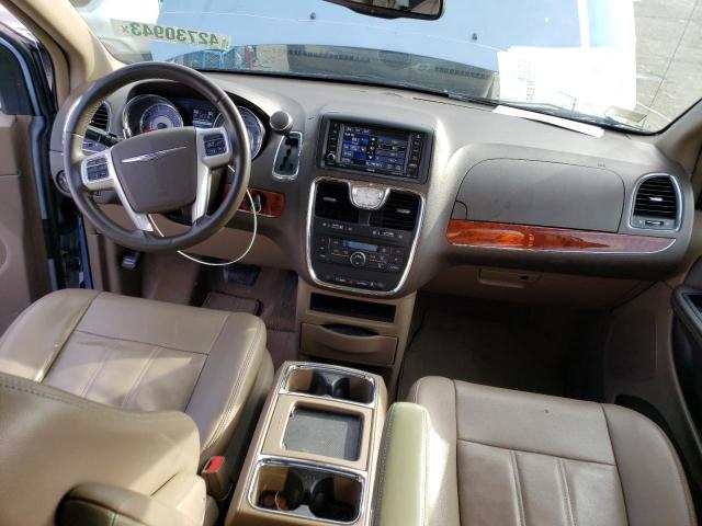 2C4RC1BG3DR797466 - 2013 CHRYSLER TOWN & COU TOURING BLUE photo 8