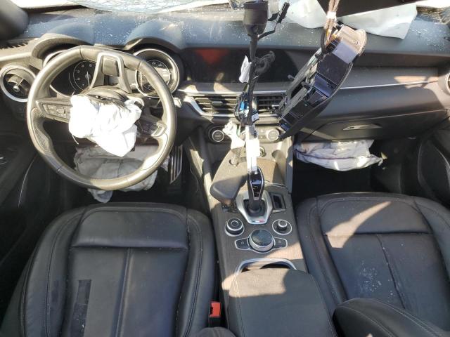 ZASPAKBN0P7D55209 - 2023 ALFA ROMEO STELVIO TI WHITE photo 8