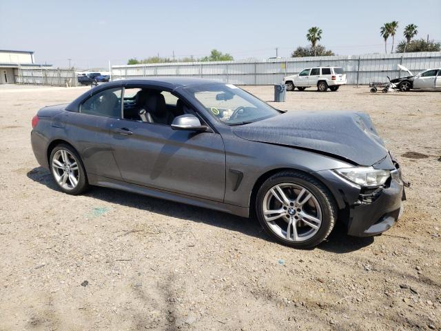 WBA3T7C53F5A37043 - 2015 BMW 435 XI GRAY photo 4