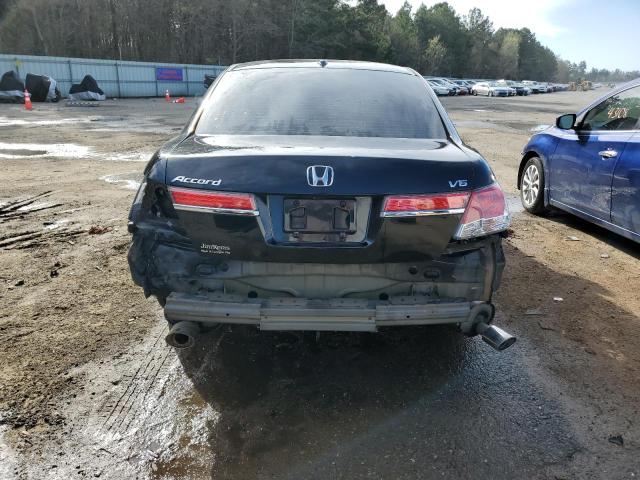 1HGCP3F81CA005196 - 2012 HONDA ACCORD EXL BLACK photo 6