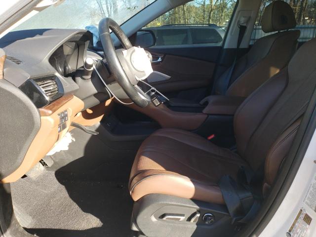 5J8TC1H71LL010696 - 2020 ACURA RDX ADVANCE WHITE photo 7