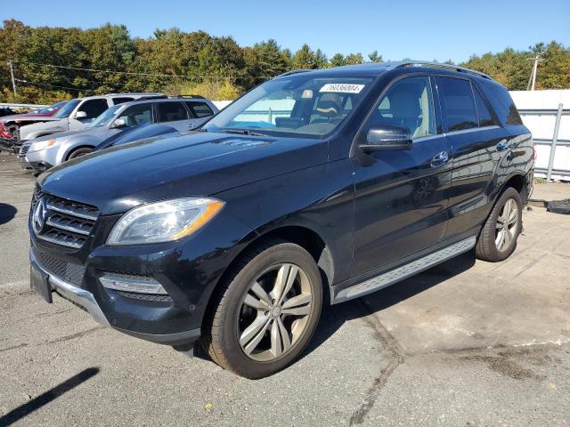 4JGDA5HB0FA493145 - 2015 MERCEDES-BENZ ML 350 4MATIC BLACK photo 1
