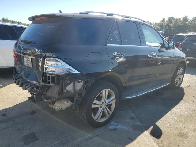 4JGDA5HB0FA493145 - 2015 MERCEDES-BENZ ML 350 4MATIC BLACK photo 3