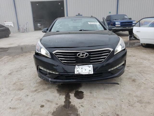 5NPE34AF7FH010205 - 2015 HYUNDAI SONATA SPORT BLACK photo 5