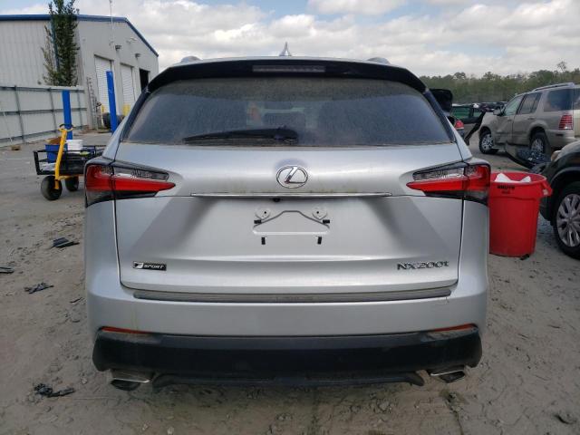 JTJYARBZ2G2029821 - 2016 LEXUS NX 200T BASE SILVER photo 6