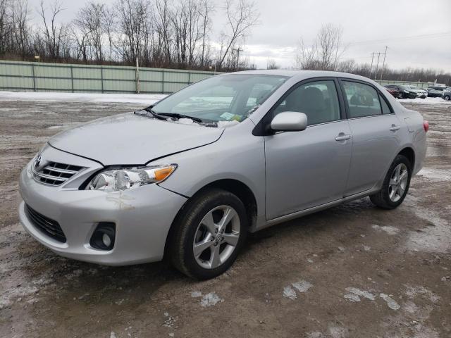 2T1BU4EE9DC009834 - 2013 TOYOTA COROLLA BASE SILVER photo 1