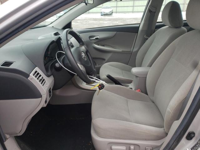2T1BU4EE9DC009834 - 2013 TOYOTA COROLLA BASE SILVER photo 7