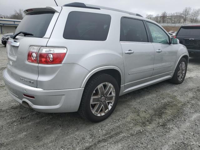 1GKKRTED9BJ352717 - 2011 GMC ACADIA DENALI SILVER photo 3