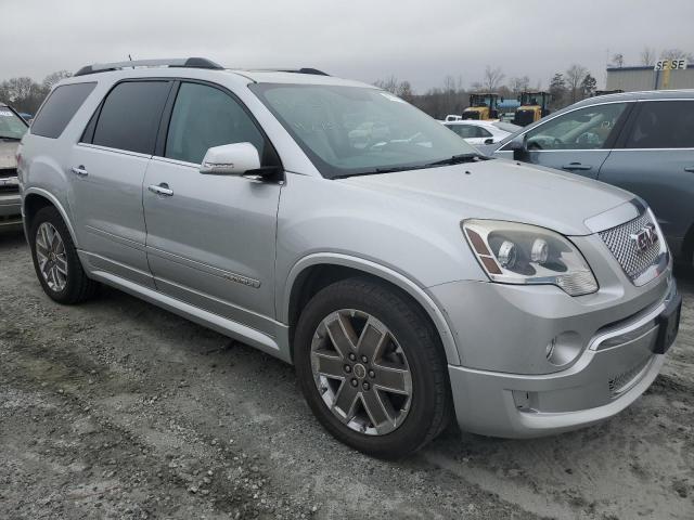 1GKKRTED9BJ352717 - 2011 GMC ACADIA DENALI SILVER photo 4