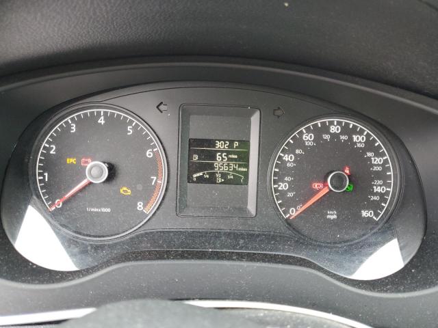 3VW2K7AJ6EM235314 - 2014 VOLKSWAGEN JETTA BASE RED photo 9