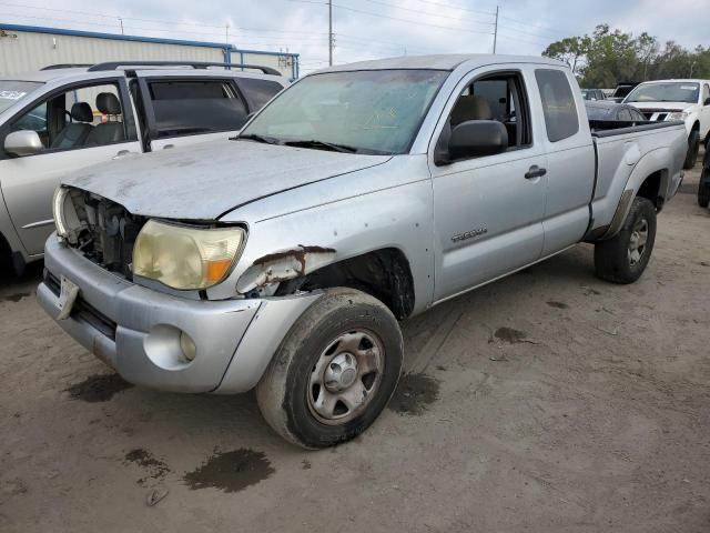 5TETU62N26Z148219 - 2006 TOYOTA TACOMA PRERUNNER ACCESS CAB SILVER photo 1