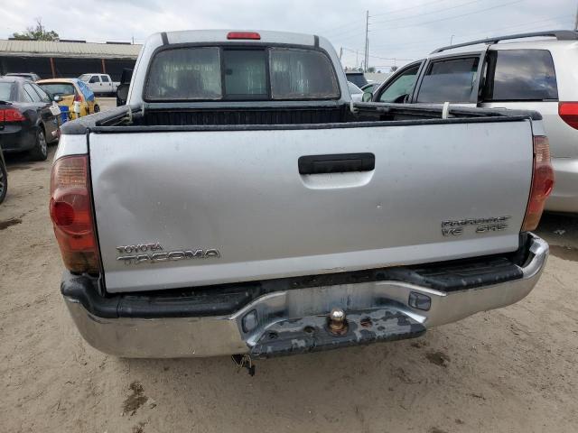 5TETU62N26Z148219 - 2006 TOYOTA TACOMA PRERUNNER ACCESS CAB SILVER photo 6