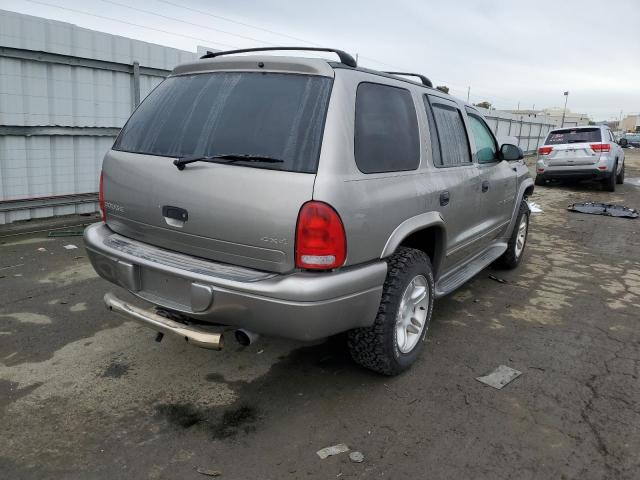 1B4HS28Z41F538174 - 2001 DODGE DURANGO GRAY photo 3