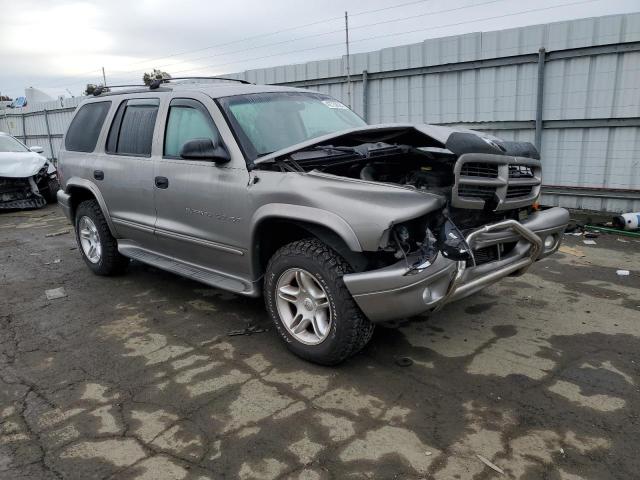 1B4HS28Z41F538174 - 2001 DODGE DURANGO GRAY photo 4