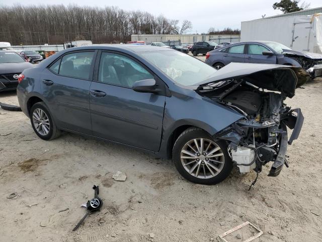 2T1BURHE5EC028701 - 2014 TOYOTA COROLLA L GRAY photo 4