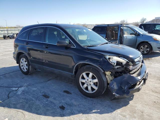 JHLRE38577C066874 - 2007 HONDA CR-V EX BLACK photo 4