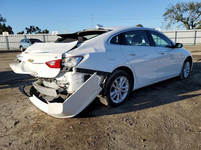 1G1ZD5ST3JF177228 - 2018 CHEVROLET MALIBU LT WHITE photo 3