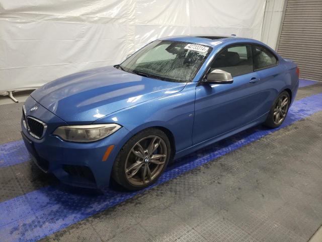 WBA1J7C57EVW84070 - 2014 BMW M235I BLUE photo 1