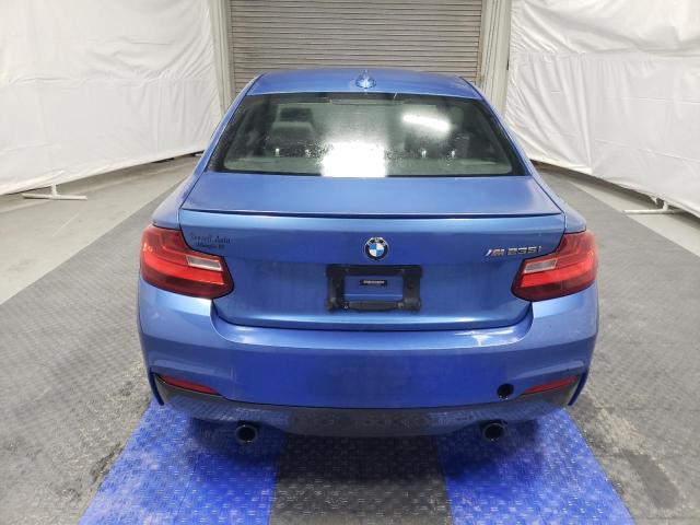 WBA1J7C57EVW84070 - 2014 BMW M235I BLUE photo 6