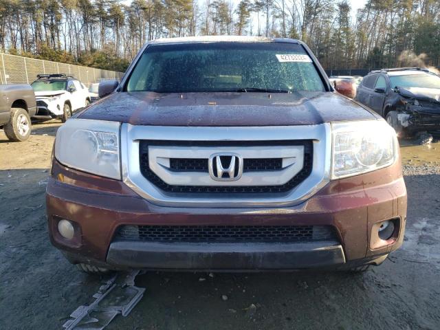 5FNYF48879B010770 - 2009 HONDA PILOT TOURING BURGUNDY photo 5