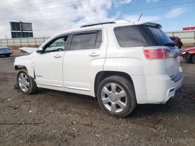 2GKFLZE31D6241883 - 2013 GMC TERRAIN DENALI WHITE photo 2