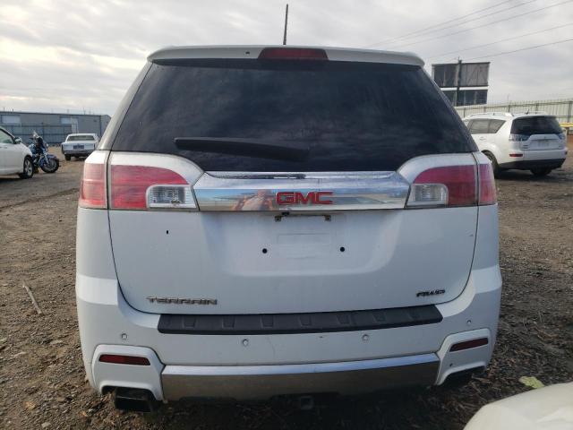 2GKFLZE31D6241883 - 2013 GMC TERRAIN DENALI WHITE photo 6