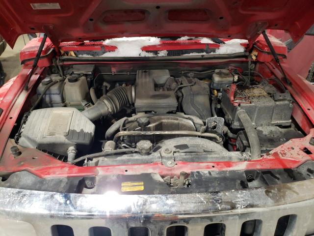 5GTEN13E388118912 - 2008 HUMMER H3 RED photo 11