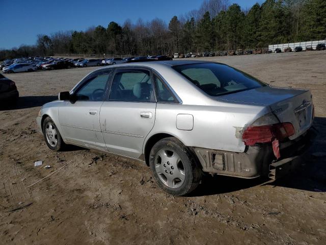 4T1BF28B63U319937 - 2003 TOYOTA AVALON XL SILVER photo 2