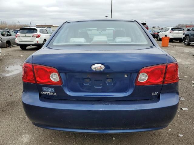 KNAGE123975131628 - 2007 KIA OPTIMA LX BLUE photo 6