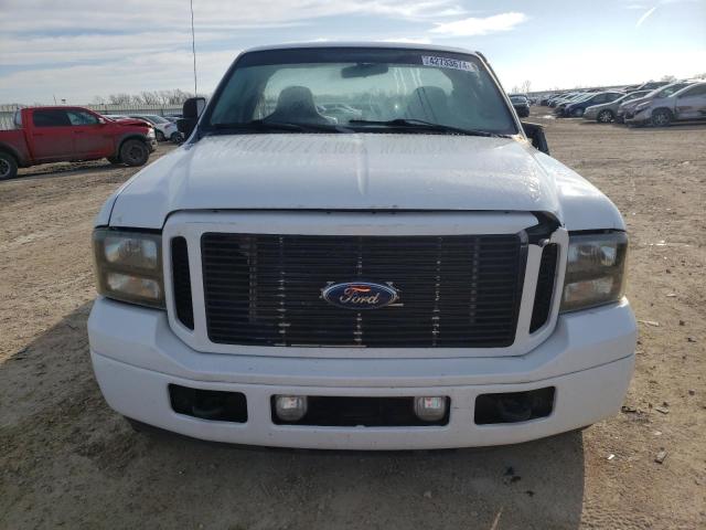 1FTSF20P85ED29121 - 2005 FORD F250 SUPER DUTY WHITE photo 5